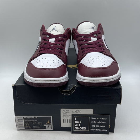 Size 11 - Air Jordan 1 Low Cherrywood Red 2022 (553558-615)