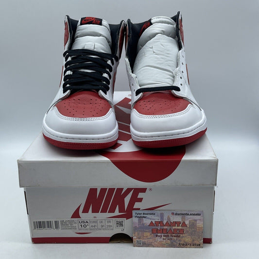 Size 10.5 - Jordan 1 Retro OG High Heritage Red White Black (555088-161)