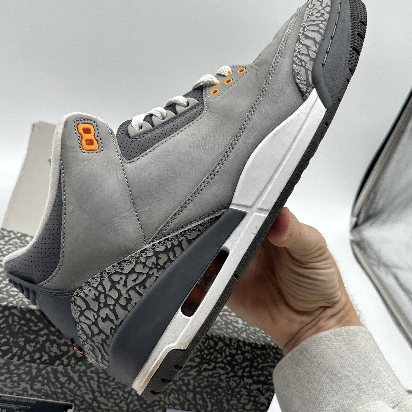 Nike Jordan 3 Retro 'Cool Grey' 2021 Cool Grey ct8532-012 Fashion Shoes Suede OG