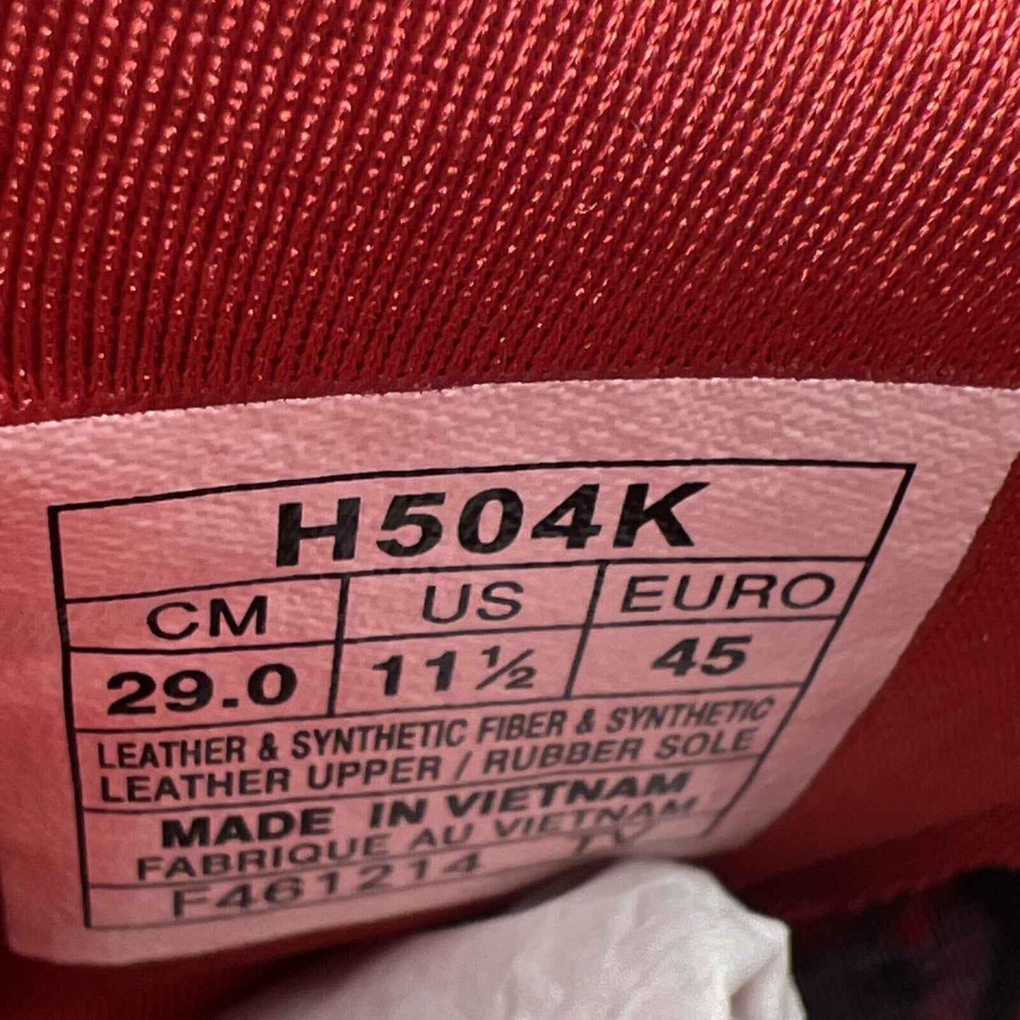 Size 11.5 - ASICS GEL-LYTE V Valentine's Day 4 H556L BE MINE W