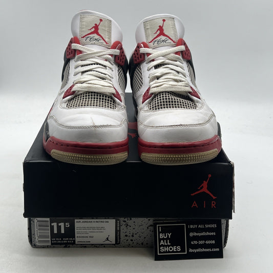 Size 12 - Air Jordan 4 Retro Fire Red 2012 (308497-110)