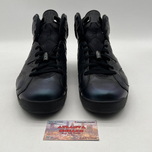 Size 11.5 - Air Jordan 6 Retro All Star - Chameleon Blue Purple (907961-015)