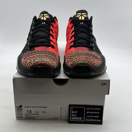Size 13 - Nike Kobe 10 Elite Low Christmas (802560-076)