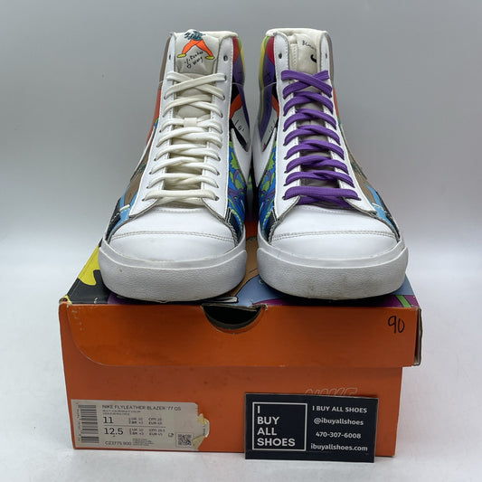 Size 11 - Ruohan Wang x Nike Blazer ’77 Flyleather Mid Multicolor (CZ3775-900)