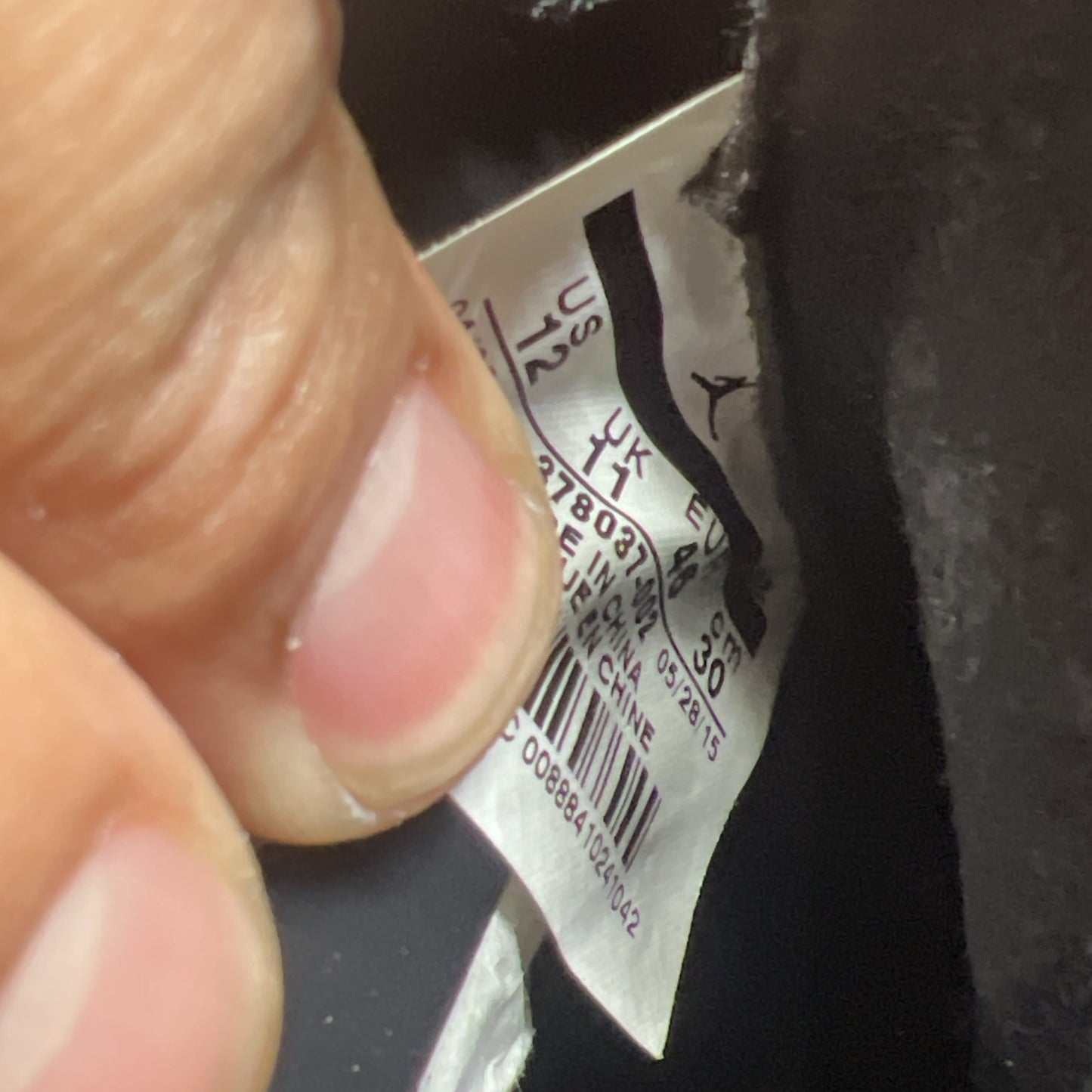 Size 12 - Air Jordan 11 Retro 72-10 2015 (378037-002)