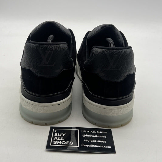9.5LV/11US - Louis Vuitton Trainer Black Monogram