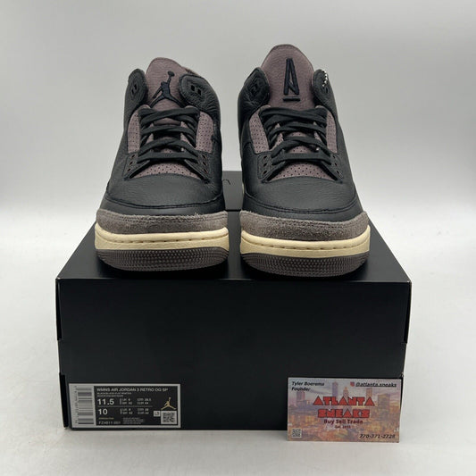 Size 11.5W- A Ma Maniére x Air Jordan 3 Retro While You Were Sleeping