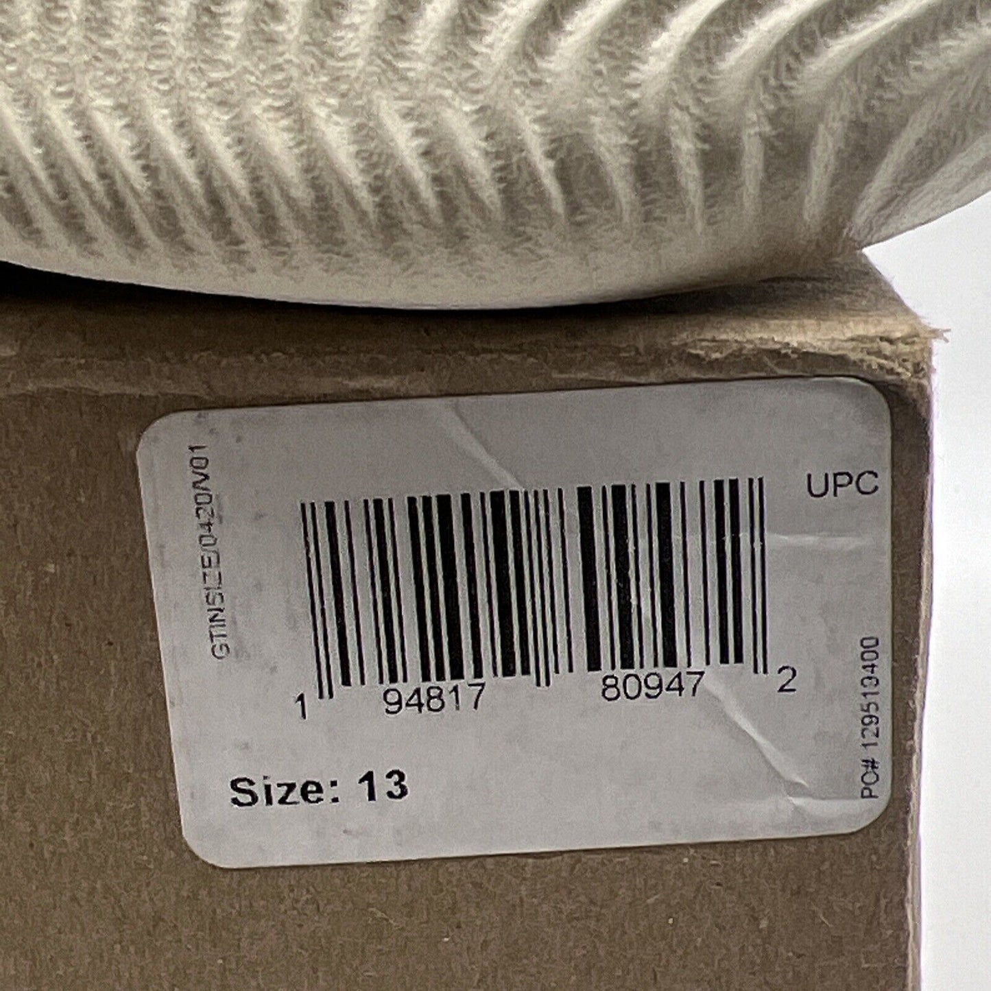 Size 13 - Yeezy Foam RNNR Sand (FY4567)