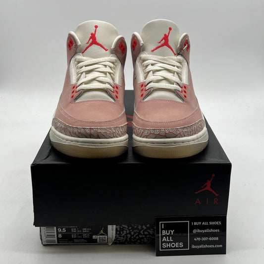 Size 9.5 - Air Jordan 3 Retro Rust Pink W (CK9246-600)