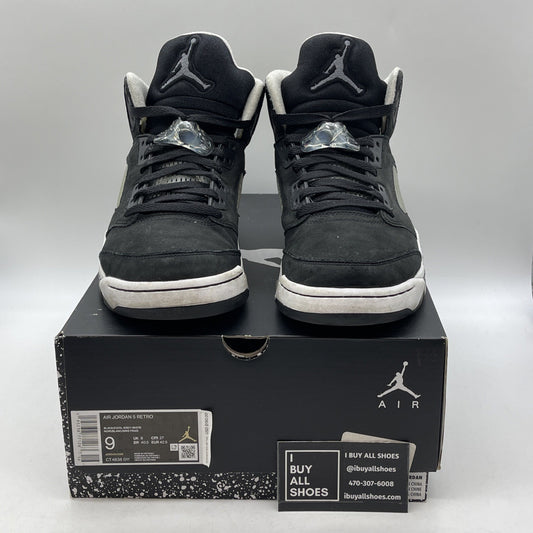Size 9 - Jordan 5 Retro Mid Oreo Black White Suede (CT4838-011)