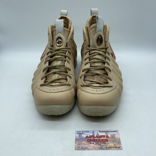 Size 12 - Nike Air Foamposite Pro Premium Vachetta Tan Pink (920377-200)