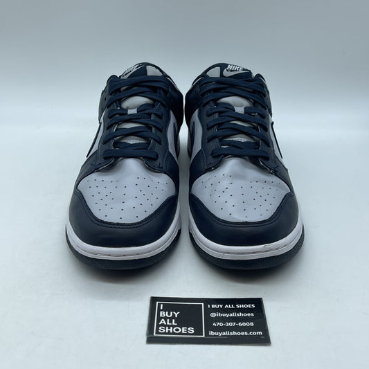 Size 12 - Nike Dunk Low Georgetown Blue Grey Leather (DD1391-003)