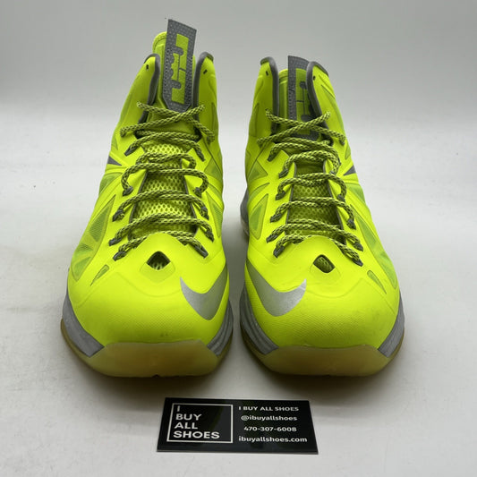 Size 13 - Nike LeBron 10 Volt - (541100-700)