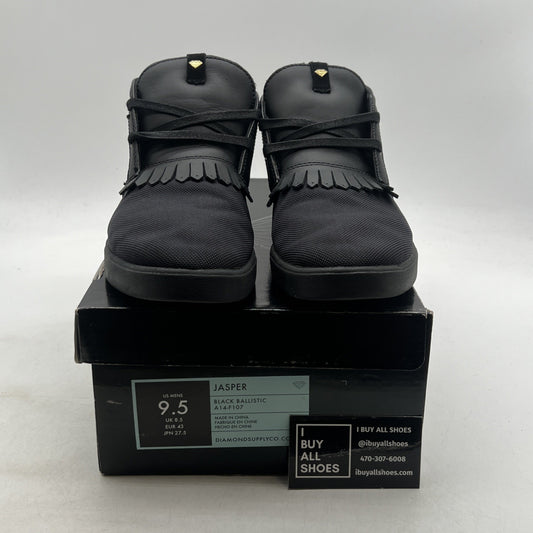 Size 9.5 - Diamond Supply Co x IBN Jasper Triple Black (A14-F107)