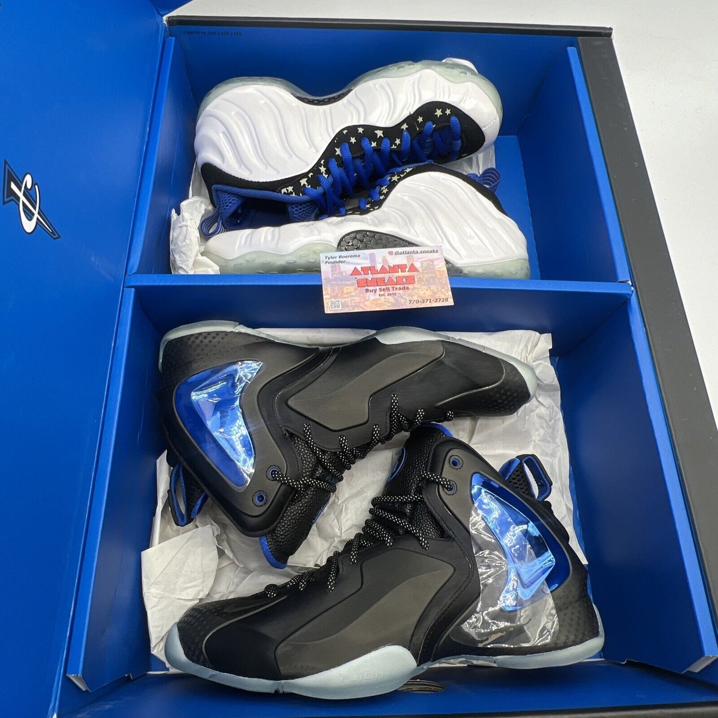 Size 8.5 - Nike Air Penny Shooting Stars Pack (679766-900) (2 Pairs)