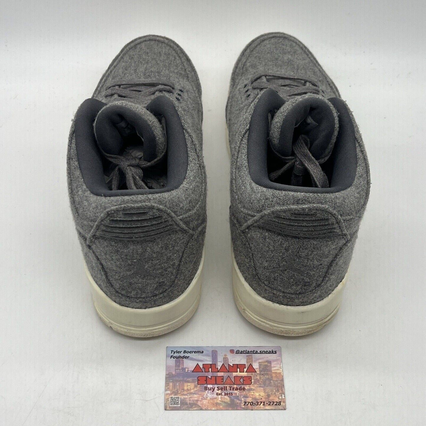 Size 12 - Air Jordan 3 Retro Wool Cream (854263-004)