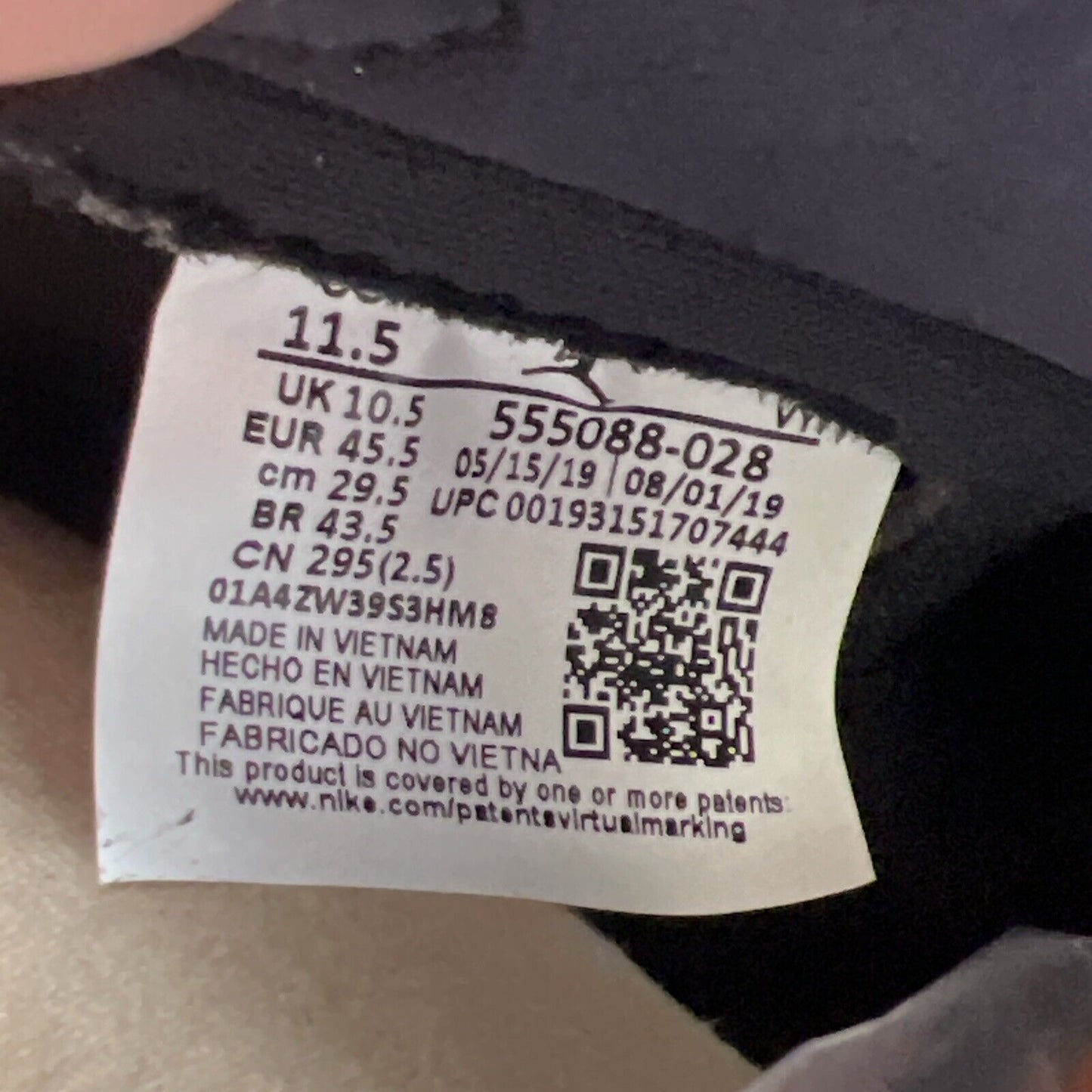 Size 11.5 - Jordan 1 Retro OG High Shattered Backboard 3.0 Orange (5555088-028)