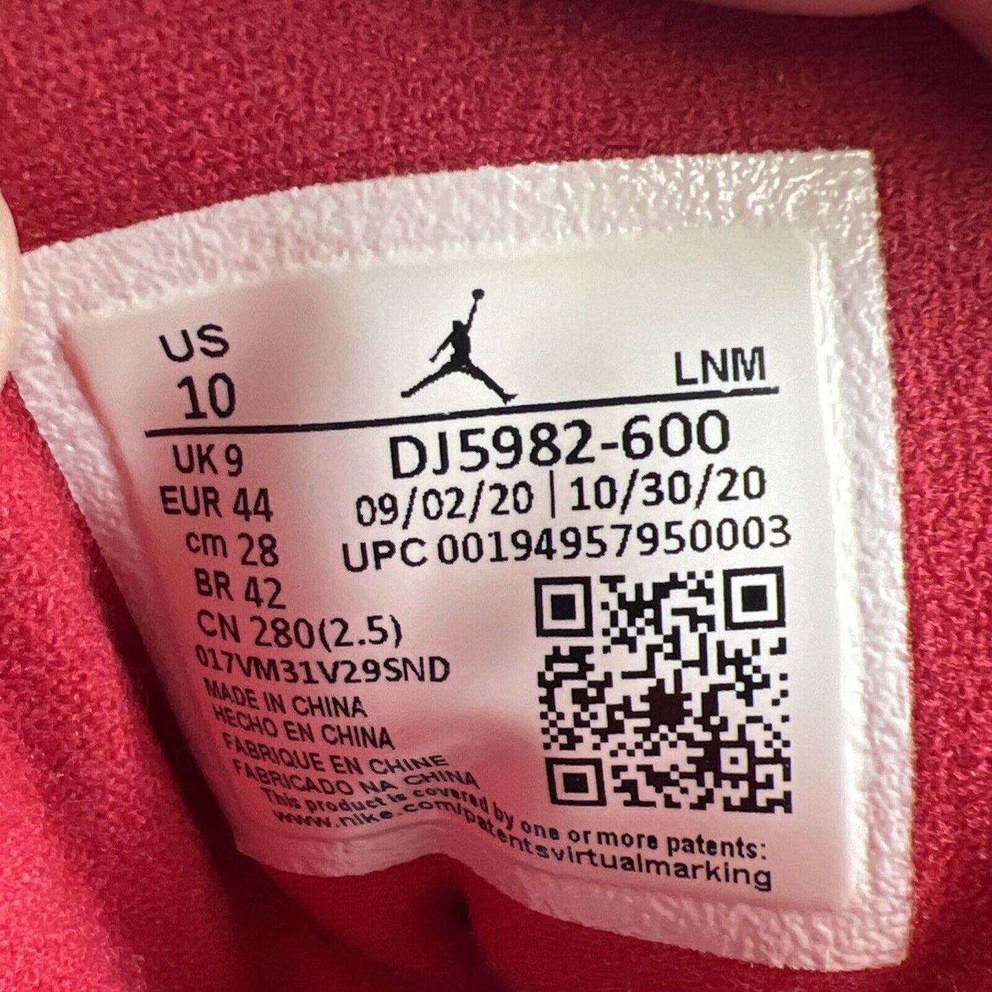 Size 10 - Air Jordan 13 Red/White - (DJ5982600)