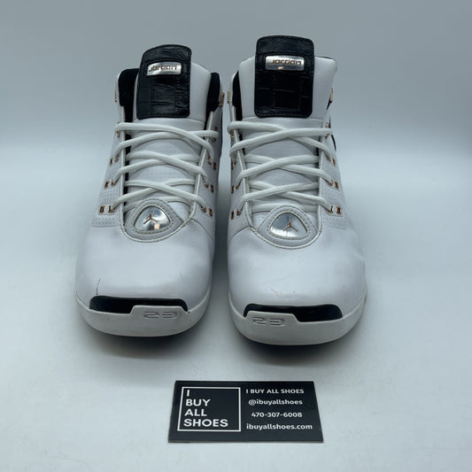 Size 9 - Air Jordan 17+ Retro 2016 Copper Black White Leather (832816-122)