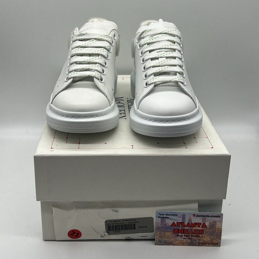 Size 7 - Alexander McQueen Oversized Sneaker White Mint Brand New Og All DS