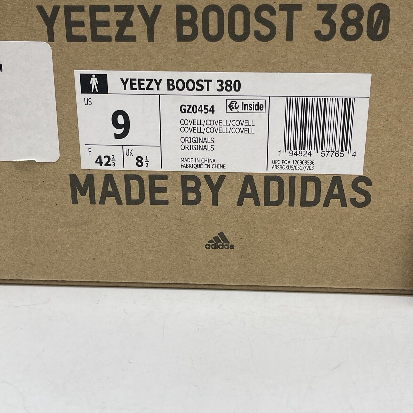 Size 9 - adidas Yeezy Boost 380 Covellite Blue Purple Suede (GZ0454)
