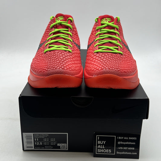 Size 11 - Nike Kobe 6 Protro Low Reverse Grinch (FV4921-600)