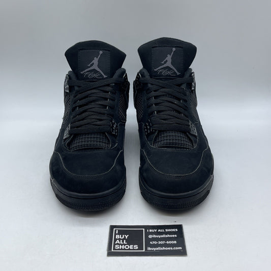 Size 11.5 - Air Jordan 4 Retro Mid Black Cat (CU1110-010)