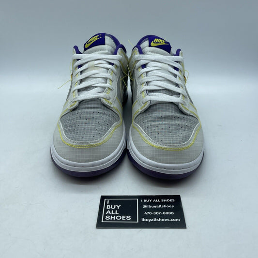 Size 9 - Nike Union LA x Dunk Low Passport Pack Court Purple (DJ9649-500)