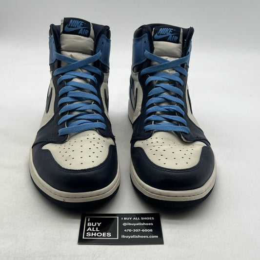 Size 14 - Air Jordan 1 Retro OG High Obsidian UNC 2019 (555088-140)