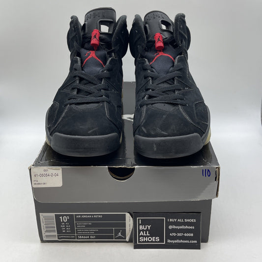 Size 10.5 - Air Jordan 6 Retro 2010 Varsity Red (384664-061)