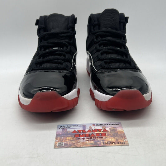 Size 8 - Jordan 11 Retro High Bred Black White Red (378037-061)