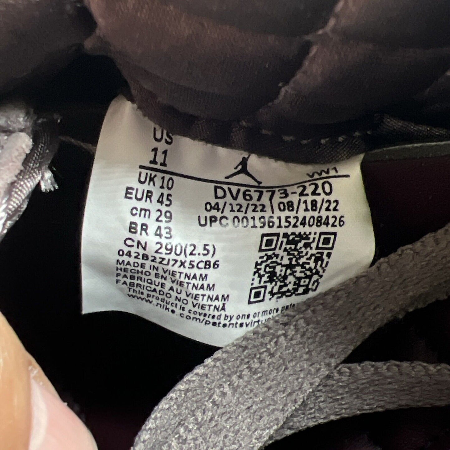 Size 11 - Air Jordan 4 Retro x A Ma Maniere Mid Violet Ore (DV6773-220)