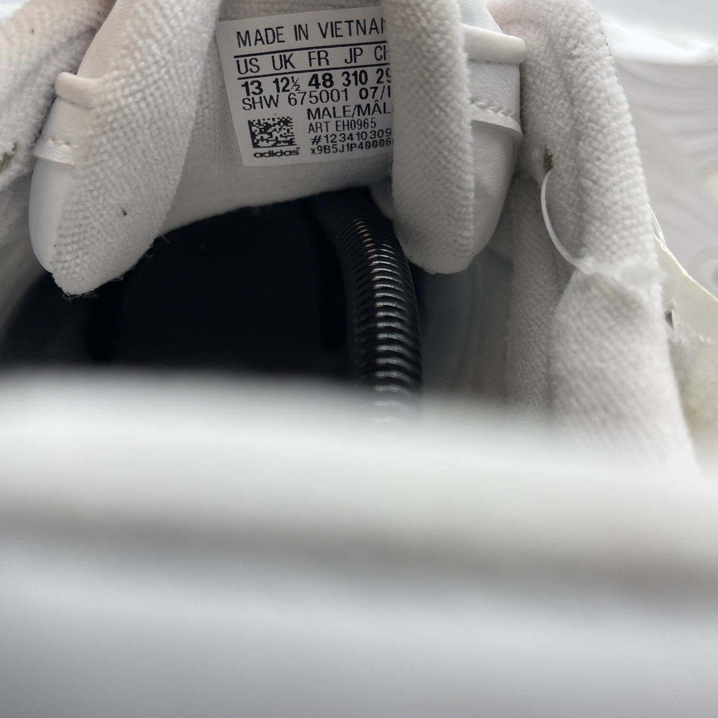 Size 13 - Adidas Tresc Run White Reflective (EH0965)