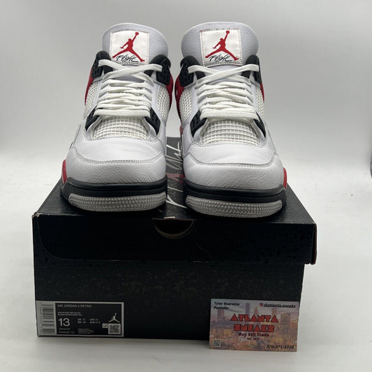 Size 13 - Air Jordan 4 Retro Mid Red Cement (DH6927-161)