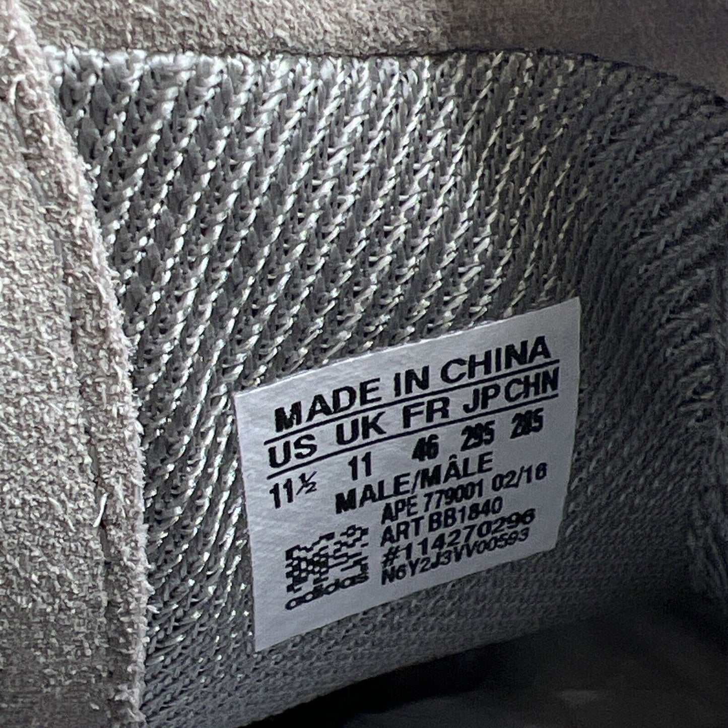 Size 11.5 - adidas Yeezy Boost 750 Grey Gum Suede (BB1840)
