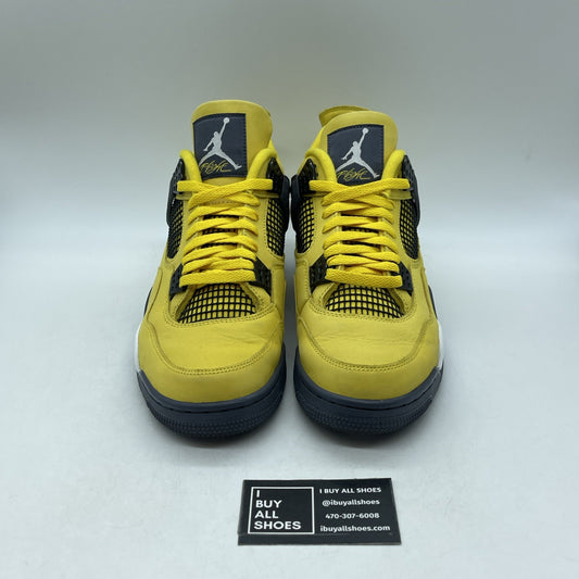 Size 11.5 - Air Jordan 4 Retro Mid Lightning (CT8527-700)
