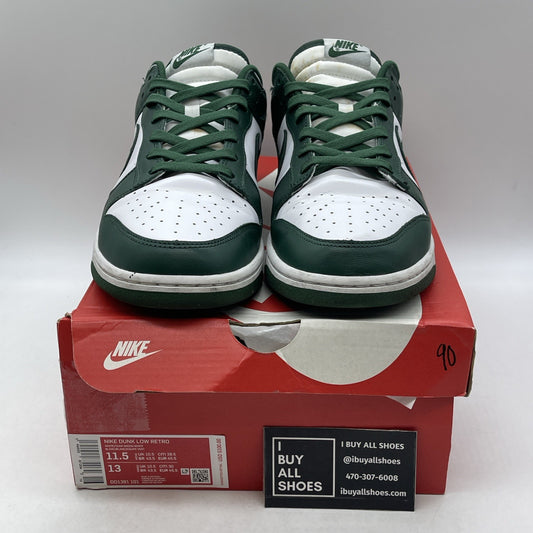 Size 11.5 - Nike Dunk Low Michigan State (DD1391-101)