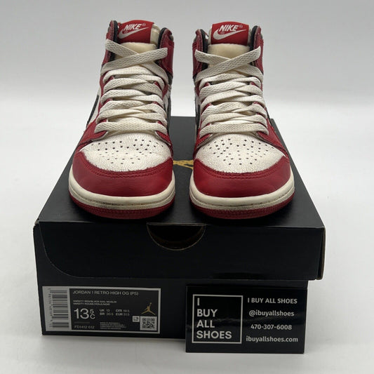 Size 13.5C - Air Jordan 1 Retro High OG Chicago Lost and Found (PS) (FD1412-612)