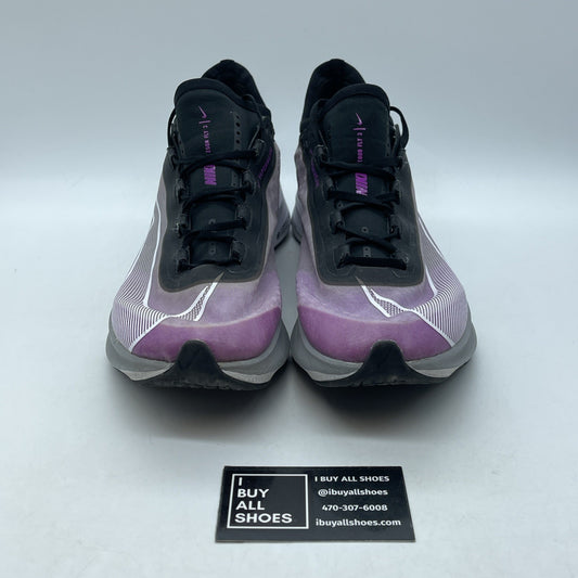 Size 10.5 - Nike Zoom Fly 3 Hyper Violet Black Suede Leather (AT8240-500)