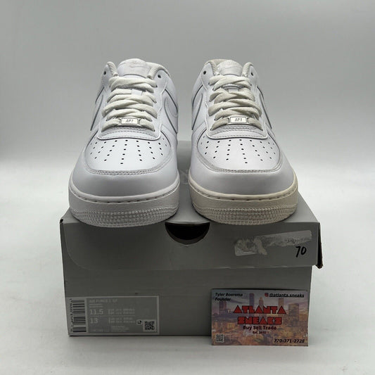 Size 11.5 - Nike Air Force 1 '07 Low Triple White (CW2288-111)