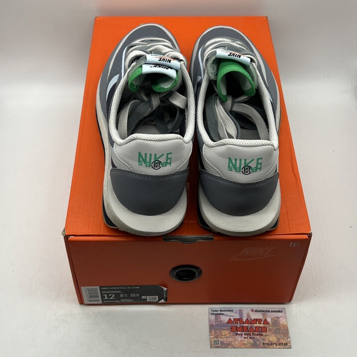 Size 12 - Nike sacai x Clot x LDWaffle Kiss Of Death 2 (DH3114-001)