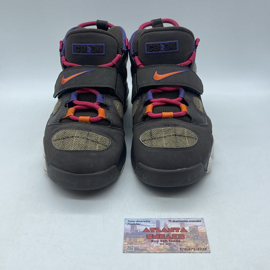 Size 12 - Nike Air CB 34 Brown Orange Suede White Pink Leather (316940-281)