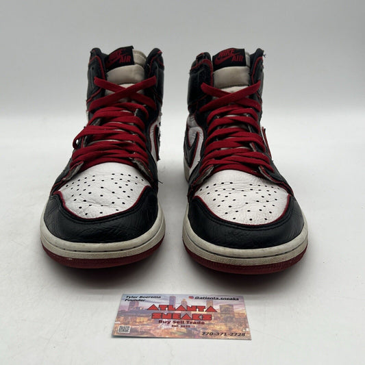 Size 12 - Jordan 1 Retro High OG Bloodline 2019 Black White Red (555088-062)