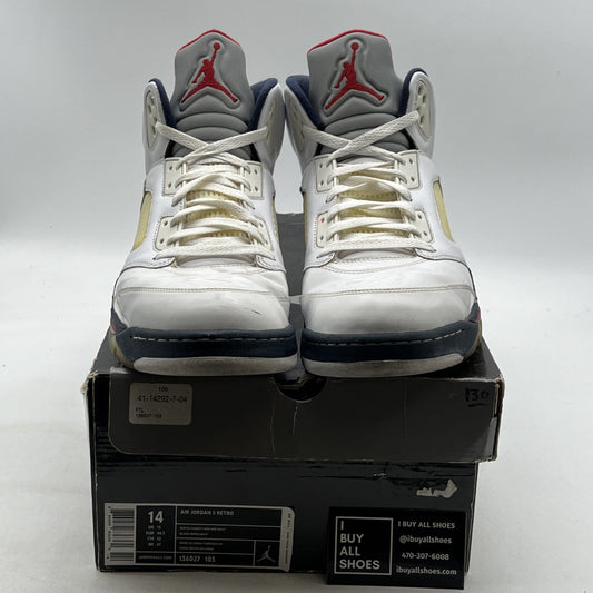 Size 14 - Air Jordan 5 Retro Olympic 2011 (136027-103)