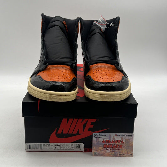 Size 11.5 - Jordan 1 Retro OG High Shattered Backboard 3.0 Orange (5555088-028)