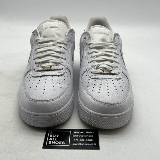 Size 13 - Nike Air Force 1 '07 Craft Triple White (CU4865-100)