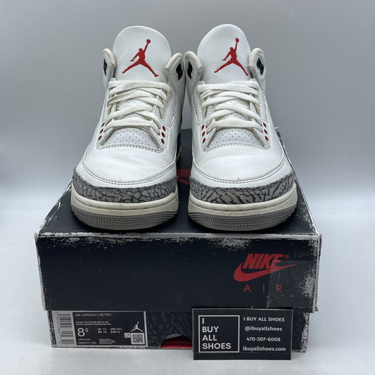 Size 8.5 - Air Jordan 3 Retro Mid White Cement Reimagined (DN2707-100)