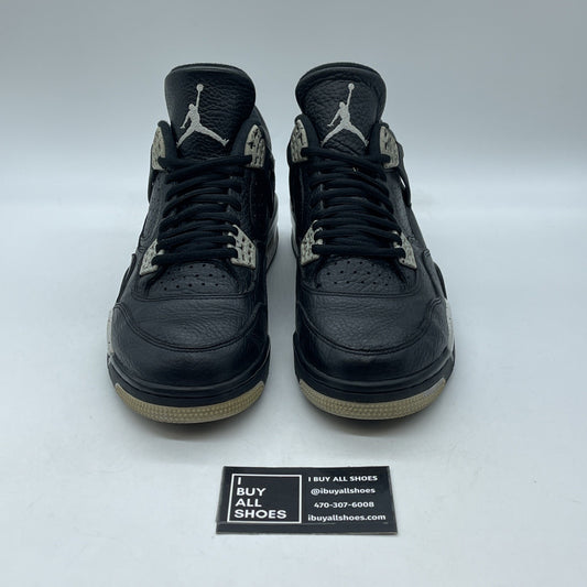 Size 8.5 - Air Jordan 4 Retro LS oreo 2015 (314254-003)