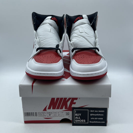 Size 9.5 - Jordan 1 Retro OG High Heritage Red White Leather (555088-161)