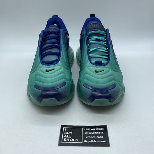 Size 11 - Nike Air Max 720 Sea Forest Blue Green Black Suede (AO2924-400)